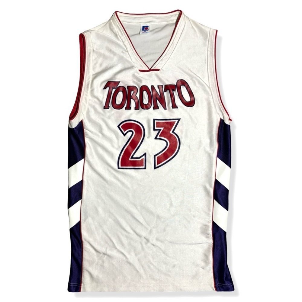Vintage 90s Russell Athletic Toronto Raptors Basketball Jersey